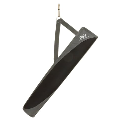 October Mountain Products No Spill Tube Quiver, Black