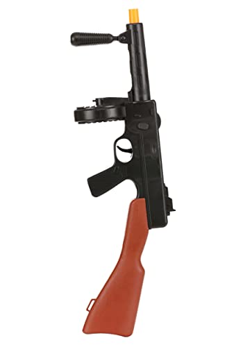Gangster Toy Gun Prop Costume Accessory with Clicking Sound