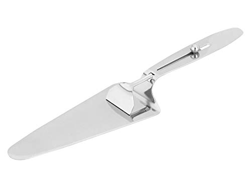 Gravidus Tortenheber mit Schieber für einfache Tortenschichten Edelstahl 24 cm rostfrei und spülmaschinengeeignet Kuchenheber Gebäckheber