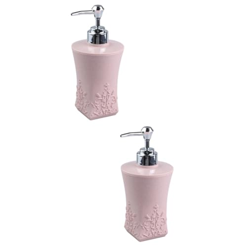 MAGICLULU 2st Flasche Mit Pumpe Rosa Pailletten-bleistifttasche Spenderflasche Fingerzeige Zum Lesen Shampoo Einhorn-Horn-Stirnband Feiertagsstirnbänder Für Frauen Seifenspender Geschnitzt