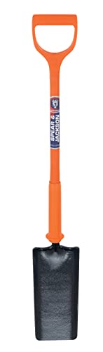 Spear & Jackson 2027PF/INS12 Insulated Cable Laying Shovel, Orange