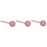 TOPPERFUN 3pcs Tungsten Alloy Tire Buffing Wheel Rod