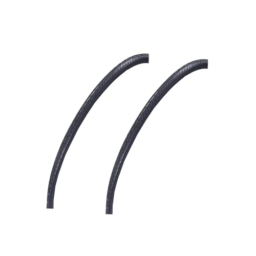 ZMTGLTG Silla de Ruedas de Poliuretano Fino de 24 Pulgadas con neumático Exterior sólido, elástico y Resistente al Desgaste, silencioso y Antideslizante.