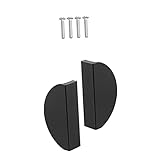 Organizador debajo del fregadero: adecuado para armarios, cajones de escritorio, cajones de armario, , armarios, estanterías, etc., tiradores de cajones negros.