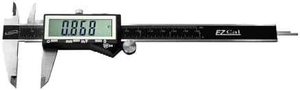 iGaging IP54 Electronic Digital Caliper 0-6" Display Inch/Metric/Fractions Stainless Steel Body