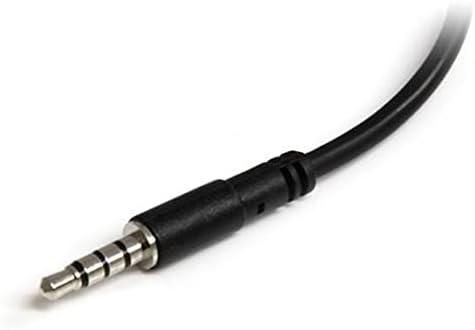 StarTech.com Adaptador de Auriculares y Micrófono 3.5mm Macho a 2x Hembra miniatura 5