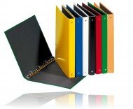 Segregator Basic Colours - A5, 4 pierścienie, Ø 25 mm, różne kolory, 12 sztuk