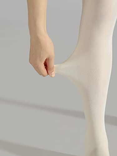 Image of SHENHE Women's Mesh Patterned Tights Opaque Thigh High Stockings Pantyhose Leggings Beige one-size