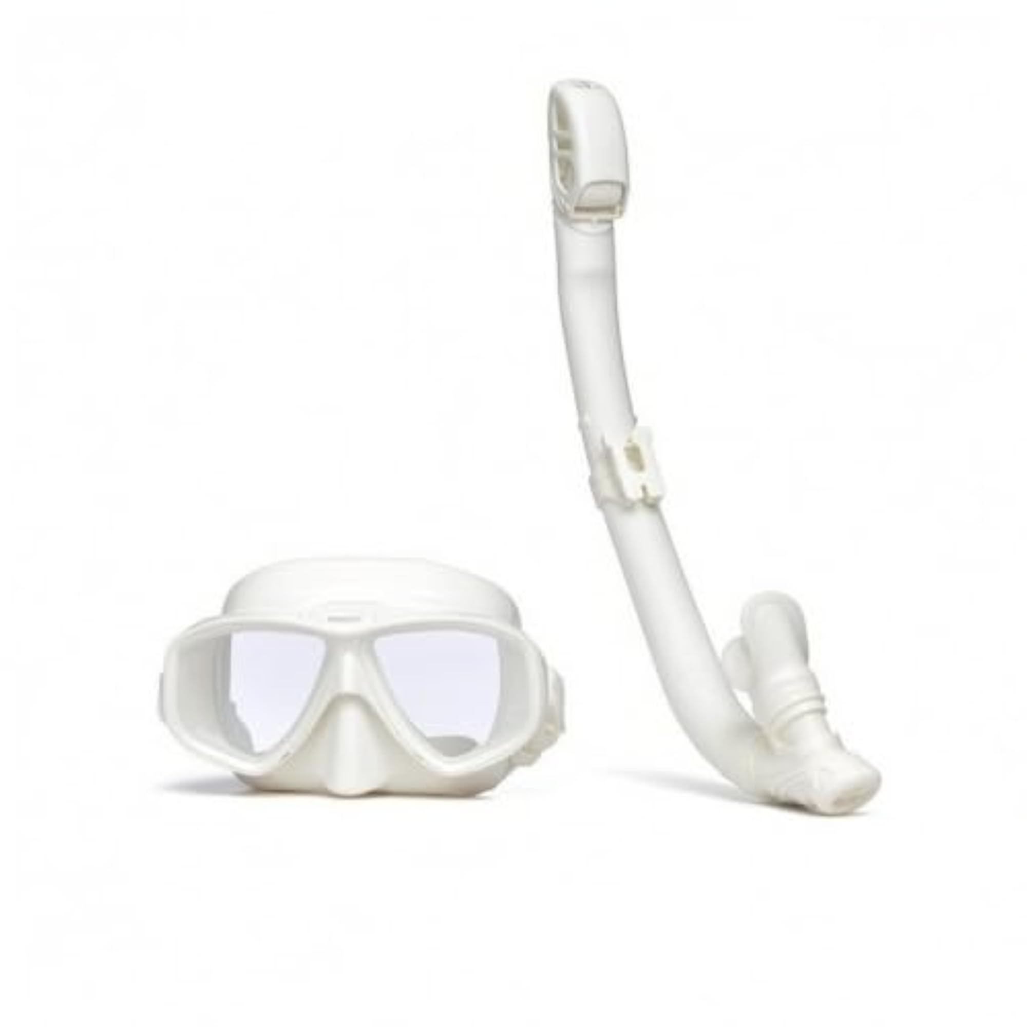 Foldable Snorkel Mask Set with Adjustable Dive Mask and Snorkel