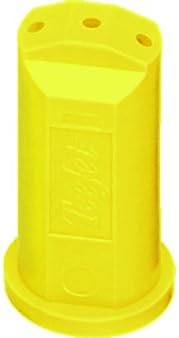 TeeJet StreamJet SJ3-02-VP Fertilizer Nozzle (Pack of 6) - Visiflo - 0.2 gpm - Yellow