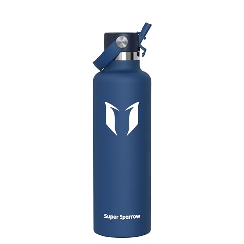 Super Sparrow Botella Agua Acero Inoxidable - Botellas Termica 1000ml - Sin Bpa - Termo Cantimplora Con Pajita Vacío, Para Deporte, Viaje, Escuela, Exterior, Oficina, Gimnasio Super Sparrow Botella Agua Acero Inoxidable - Botellas Termica 1000ml - Sin Bpa - Termo Cantimplora Con Pajita Vacío, Para Deporte, Viaje, Escuela, Exterior, Oficina, Gimnasio