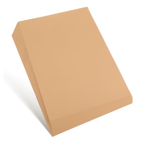 NAMOARLY Pcs Kraft Paper Sheets Bulk Handmade Cardboard for Drawing Watercolor Paper Cards