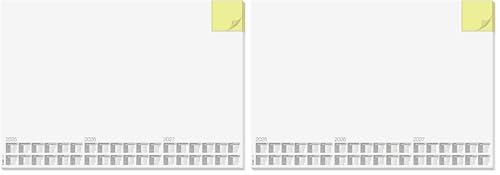 Sous-main en papier A2 résolvant le manque d'espace de note avec son bloc jaune