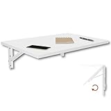 KDR Wandklapptisch klappbar – Klapptisch zur Wandmontage...