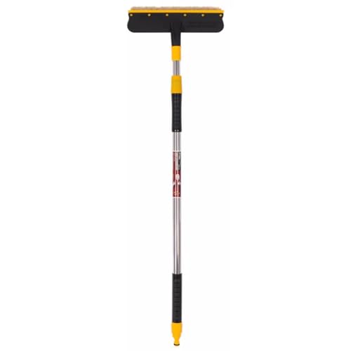 Telescopic Window Scrubber Cleaning Equipment Kit Extendable Window Cleaner Tool with Cleaner Brush for Home Windows Glass Cars Tile Wall, Floor, Screen, Windshield