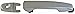 Dorman 90616 Front Driver Side Exterior Door Handle Compatible with Select Ford Models, Chrome
