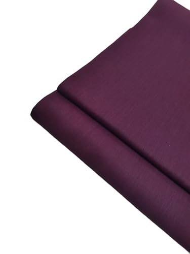 Image of Unstitched Cotton Lining Fabric for Dress Materials - Soft, Skin-Friendly - 36 inch Width - 100% Cotton - Color Choices-Multiple Lengths (2m /4m /6m /8m)