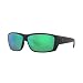 Costa del Mar Cat Cay Polarized Iridium Wrap Sunglasses, Blackout, 60.9 mm