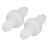 EMUKOEP Válvula de Retención de 2 uds., 3/8 Pulgadas, 10mm, Plástico, 1 Vía, Agua sin Retorno para Compresor de Aire, Bomba de Acuario, Gas, Aire Líquido (CDDV6)