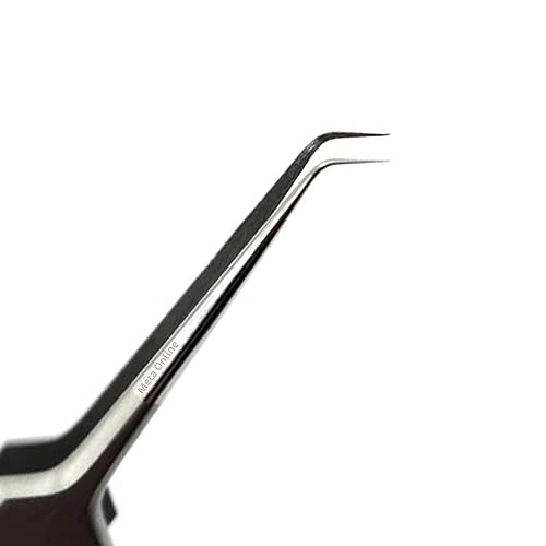 Meta Online Ultra Fine Curved Tip Tweezers - Precision Stainless