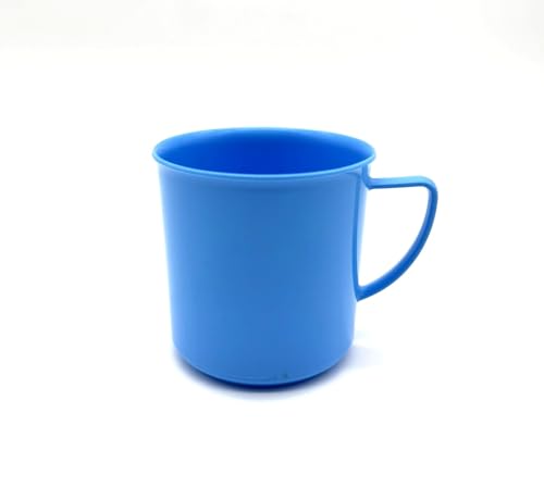 Gobelet à café en plastique réutilisable 330 ml Bleu clair