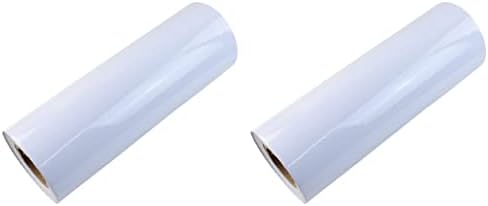 Ciieeo 2pcs Color Sticker White Office Chalk Decorations Wall PVC Removable Draw Decal Erase Classroom Surface Wallpaper Mural Whiteboard Chalkboard Paper for with Blackboard Home