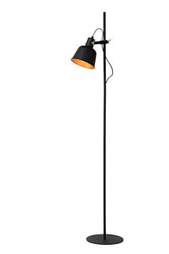 Preisvergleich Produktbild Lucide PIA - Stehlampe - 1xE27 - Schwarz