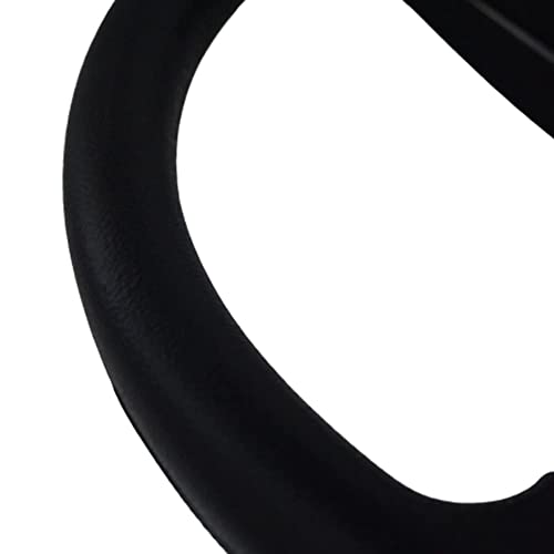 Yehicy 5125D 13.8 Inch Auto Racing Steering Wheel Flat Drifting 6 Bolts Car Sport Steering Wheel Pu Leather And Aluminum Spokes thumb #6