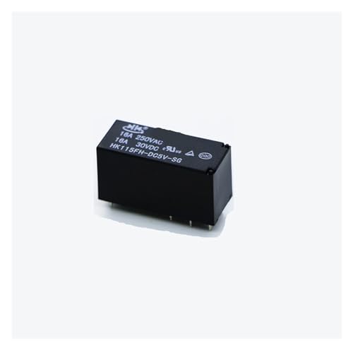 Relé HK115FH-DC12V de 16A para circuito impreso y domótica con 8 pines