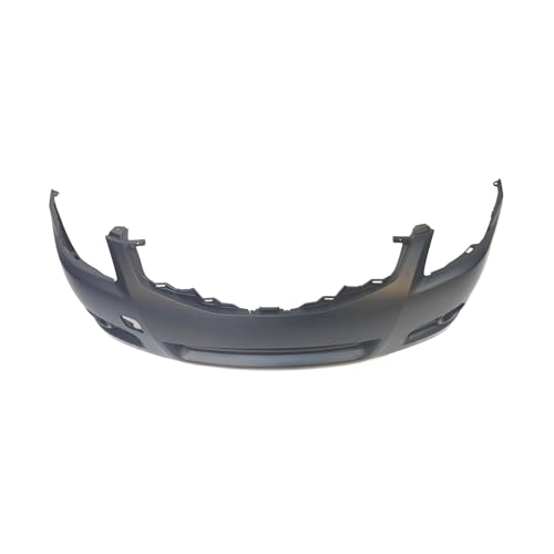 Image of FitParts Compatible with Nissan Altima 2010-2012 Front Bumper Cover | CAPA Certified, Primed, With Fog Light Holes, Sedan, Hybrid, Ready to Paint, OEM 62022ZX00H, NI1000268