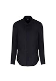 Armani Exchange Herren Essential, Emboridered Tonal Logo Shirt, Dunkles Marineblau, XXL
