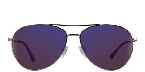 EnChroma Color Blind Glasses - Rockridge (Aviator) - Cx3 Sun SP Outdoor for Protan Color Blindness, Brushed Gold