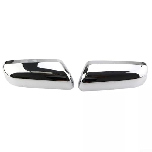 Coques de rétroviseurs supérieurs chromés pour 2009–2014, boîtier en plastique ABS avec coques, protections latérales argentées pour pick-up