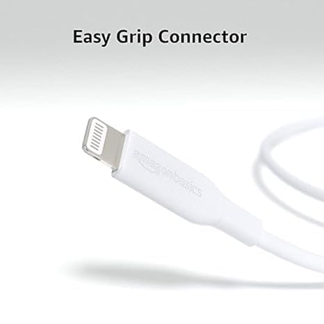 Image of Treziya 120W USB to Type C Fast Charging Supports Cable, 180 Rotating USB C Charger, 6A Data Sync, LED Indicator for Android Phones (1M, Orange) (USB A to Lightning)