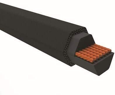 Lawn Mower Tractor Drive Belt Double V 5/8" x 123.5" Compatible with John Deere M111564 F710 F725 FD590V F735