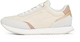 Tommy Hilfiger Runner Sneaker Mujer Essential Calzado Deportivo, Multicolor (Muslin/Claystone), 38