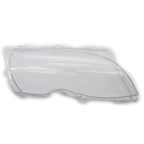 Couvercle de lentille de phare pour BMW Série 3 E46 4 portes 2002-2005 cache transparent 320i 325i