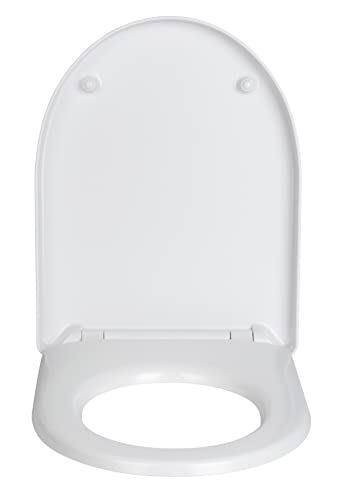Wenko WC Sitz Sindia mit 300 kg Tragkraft und Easy-Close Mechanismus