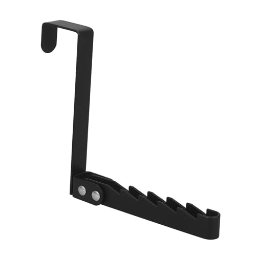 Alipis Over The Door Organizer Hanger Matte Folding Rack for Clothes Accessories Space Saving Storage for Bedroom Bathroom Kitchen Organization