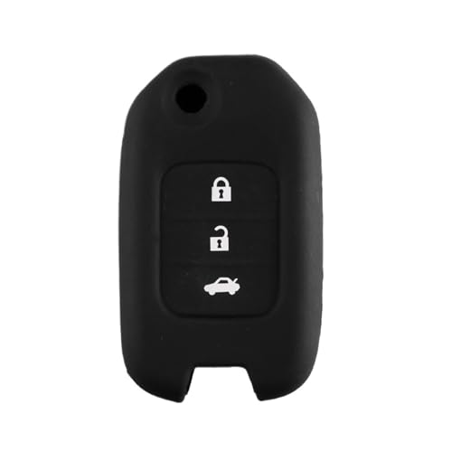 Étui de clés voiture en silicone pour Civic Jazz et HRV