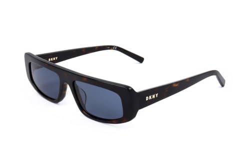 La mejor comparación de Lentes Donna Karan los mejores 10. 32 DKNY Dk518s - anteojos de sol rectangulares para mujer, Dark Tortoise, 51/16/135