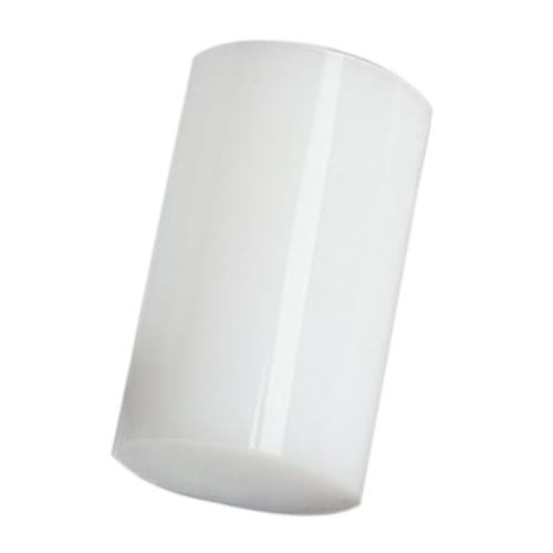 Badiman ビリヤードキュー フェルール 交換部品 耐久性 アクリル素材 振動軽減 保護機能 直接交換 精度向上 修理アクセサリー プール競技に適用, ホワイトソリッド