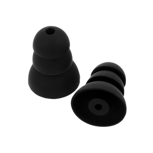 VALICLUD 2 Auditivos Insonorizados De Gel De Sílice Color Negro Para Padres Y