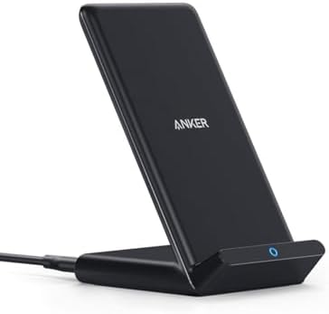 Anker 313 wireless charger stand black Qi certified
