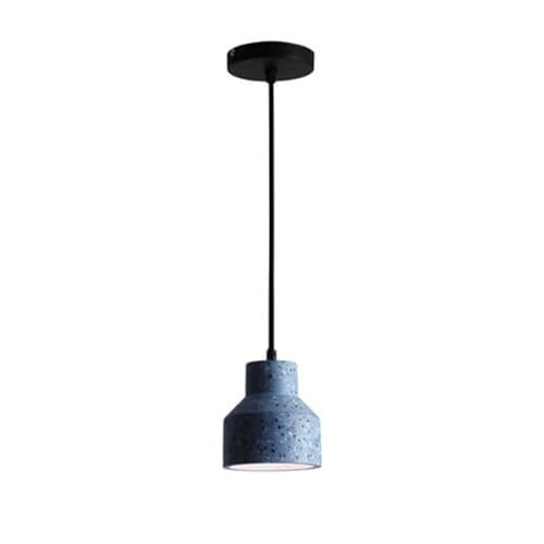Chandelier d'éclairage moderne en ciment vert suspension pour table de cuisine