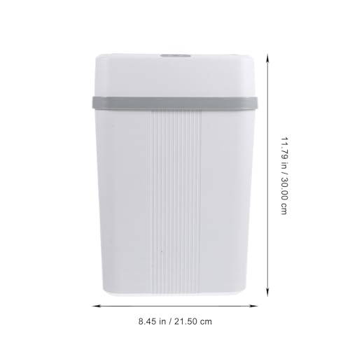 Bote de basura inteligente de 12 l con tapa sensor miniatura 2