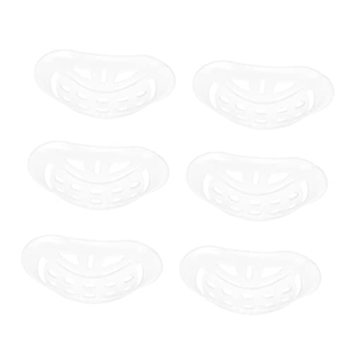 POPETPOP 6pcs Chin Pad Chin Strap Accessories for Cycling and Sports Helmets Comfortable and Design for