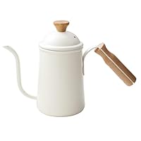 ドリップポットホワイト Amazon｜コーヒーポット コーヒー ドリップ ポット 木柄