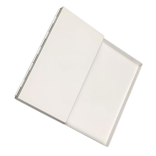 Boîte en fer-blanc pour palette de peinture TEHAUX anti-gaspillage de couleur avec couvercle