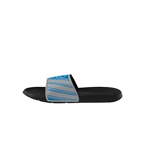 Image of FOCO mens NFL Team Logo Legacy Sport Slide Sandals